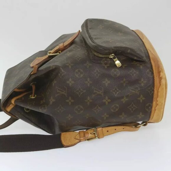 LOUIS VUITTON Monogram Montsouris GM Backpack - Picture 4 of 12